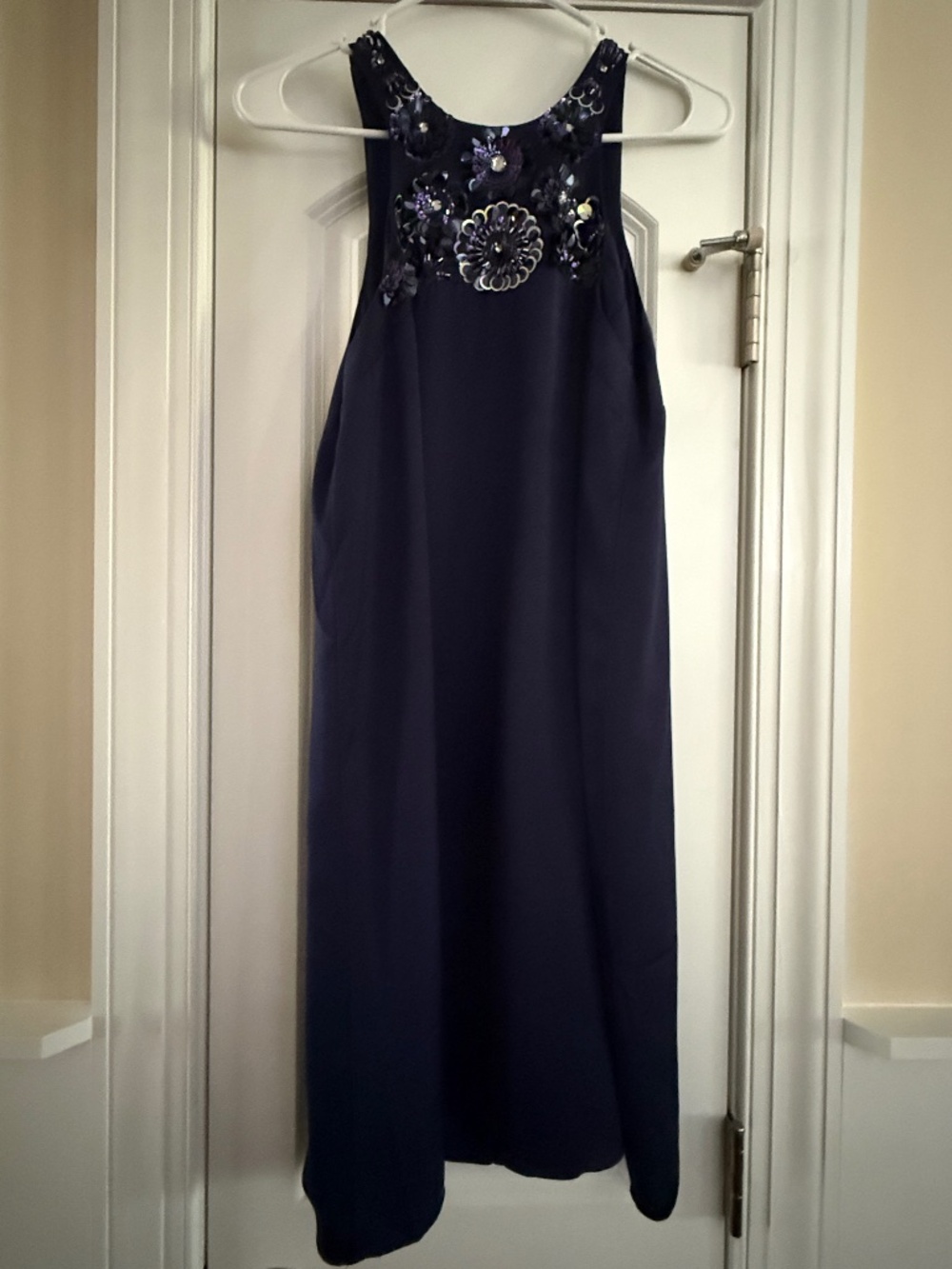 NWOT Lilly Pulitzer Celsea Shift Sequin embellished dress in True Navy Medium